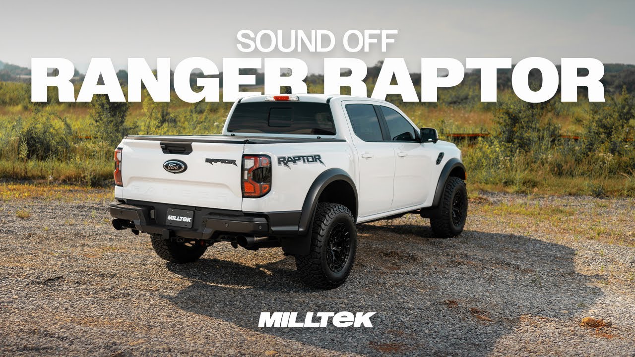 2024 Ford Ranger Raptor - Milltek Performance Valved Cat-Back
