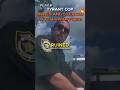 Tyrant Cop Gets Owned and Silenced By Fellow Cop When Violating Rights! Police Fail #police
