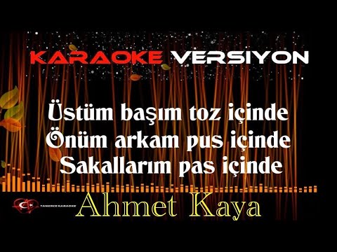 Ahmet Kaya - Nerden Bileceksiniz / KARAOKE