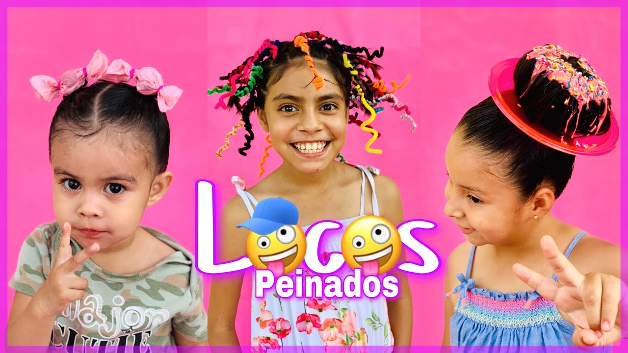 Peinados Locos!!! 3 ideas Súper Fáciles - YouTube