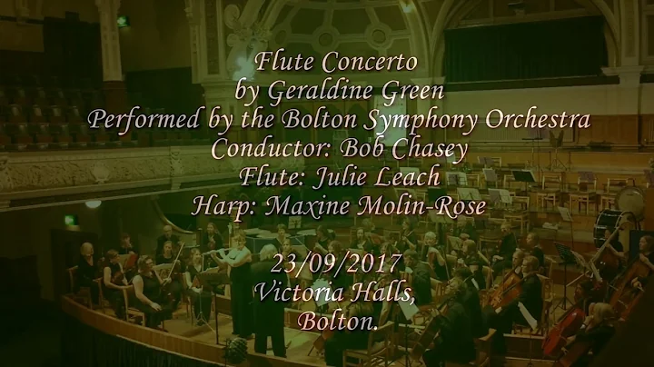 Bolton symphony Orchestra, Flute Concerto by Geral...
