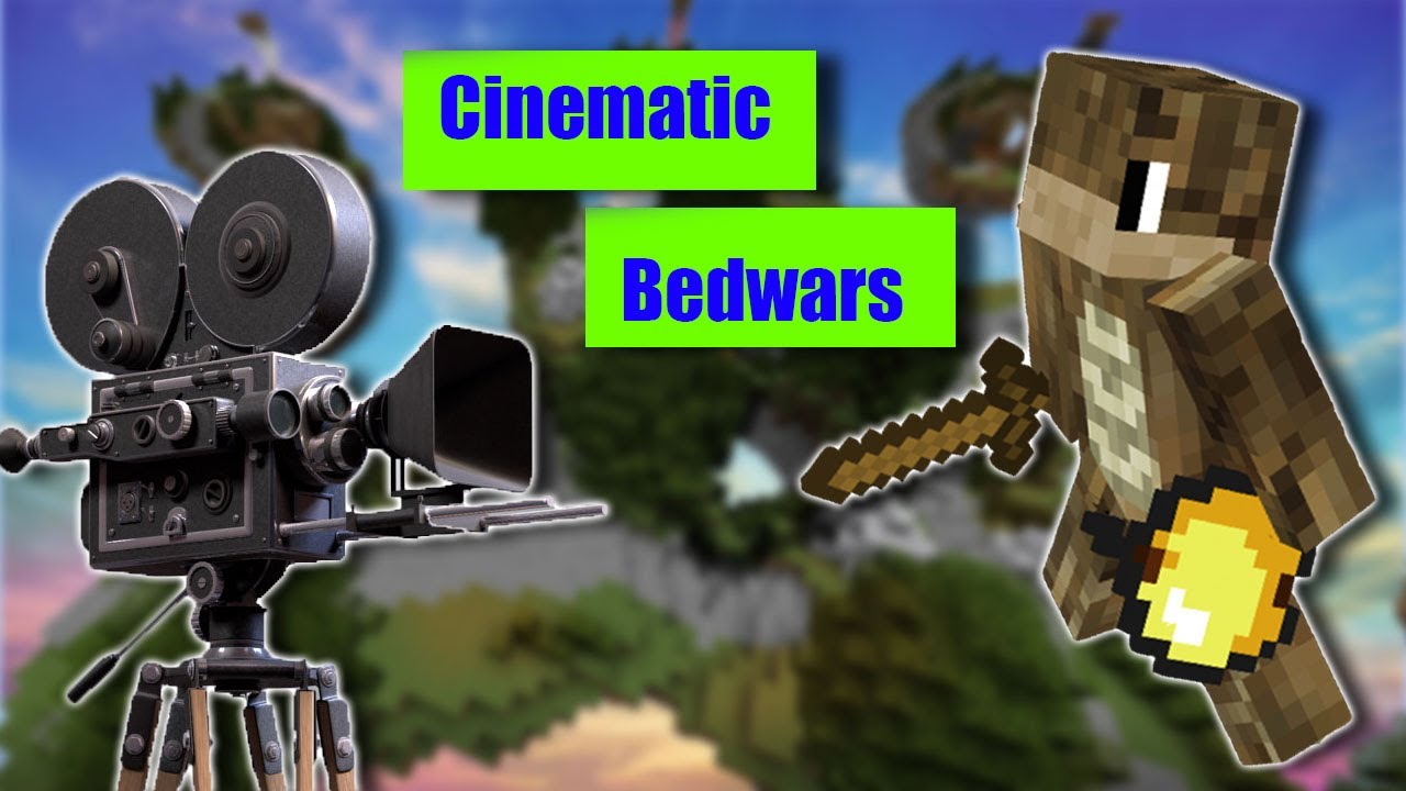 MINECRAFT BEDWARS CINEMATIC CAMERA CHALLENGE (HYPIXEL)