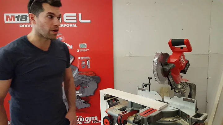 Milwaukee Tool's battery powered miter saw
