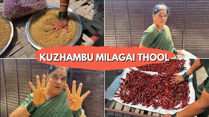 How I prepare kuzhambu milagai thool ❤️ | simple Kuzhambu chilly powder 🫰🏻