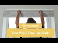 How to install your wood venetian blind  blindsbypost 