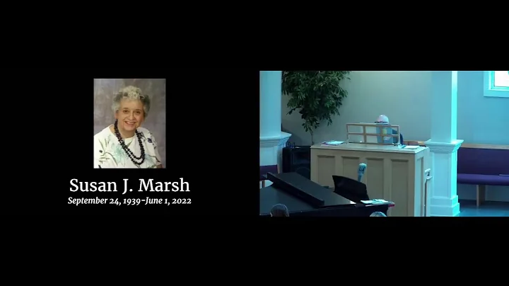 Memorial Service // Susan Marsh, Friday June 17, 2...