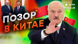 ОПОЗОРИЛСЯ, а потом ШОКИРОВАЛ Си Цзиньпина… Лукашенко СЪЕЗДИЛ В Китай