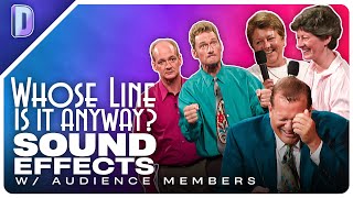 [HD] Sound Effects (with Audience Members) | Whose Line is it Anyway?