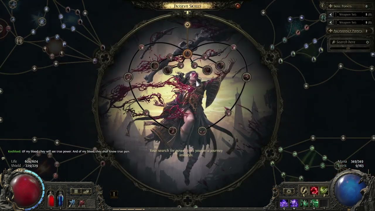 Blood Mage Phys Spell Minion Hybrid | Act 3 Part 1 | Gameplay only