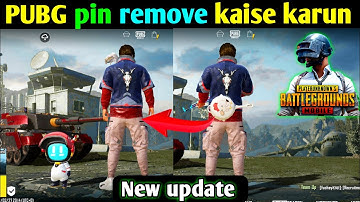 How To Remove Pan In Lobby in BGMI | Pan remove lobby | Lobby Me Pan Kase Hatye | EasyTrick PUBG