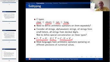 CEng 242 (2010/4) Type Systems