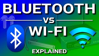 Bluetooth vs WiFi  What's the difference?