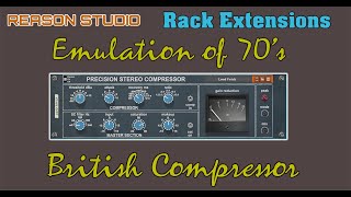 King Qodesh  |  Precision Compressor | 70's British Emulation | Rack Extensions | Reason 12