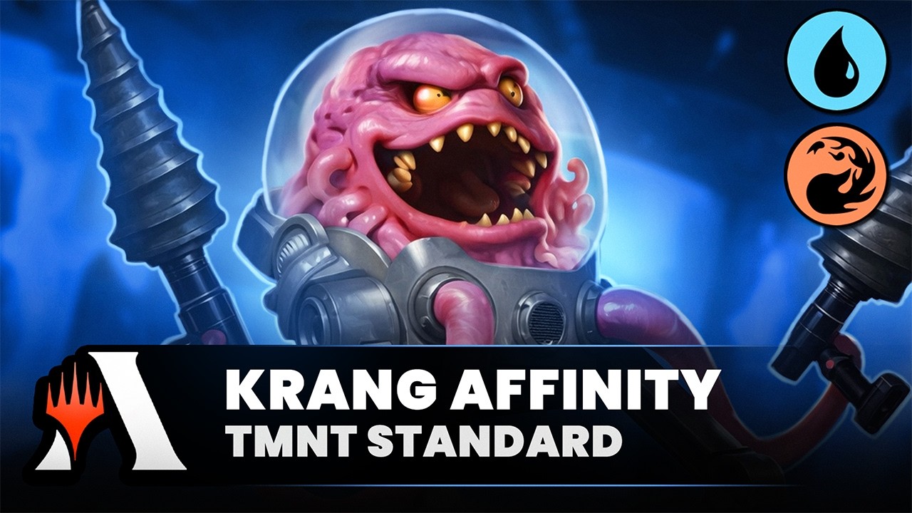 🧠 ESSA CARTA É UM ERRO! | KRANG AFFINITY no STANDARD com TARTARUGAS NINJA! (Magic Arena)