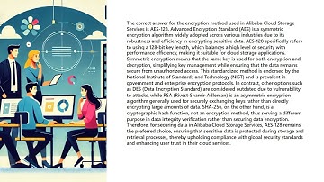 Alibaba ACA Cloud1 ACA Cloud Computing Certification Exam Part 7