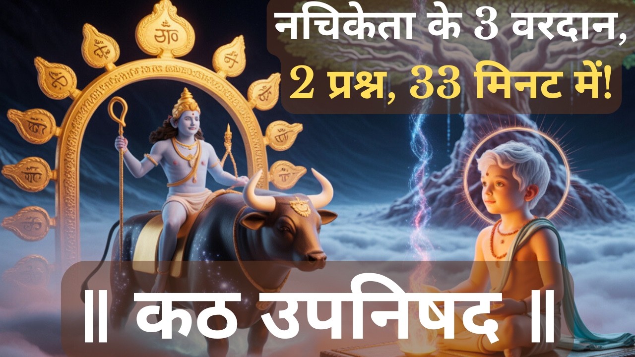 Secret Teachings of Katha Upanishad | Yama-Nachiketa's 3 Life-Changing Eternal Questions Explained