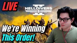 🔴 LIVE NOW: Helldivers 2 | We're Winning this New Major Order FAM! | Chatting & Teaching!