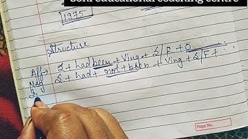 Past Perfect Continuous Tense, Class-6, lesson-19, complete exercise by Mukesh soni