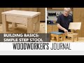 Making a simple step stool