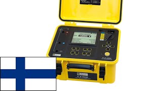 Ca6550Ca6555 Eristysvastusmittari - Eristysvastuksen Mittaus