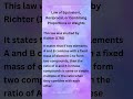 Law of Equivalent, Reciprocal, or Combining Proportions or Weights #class11 #class12 #science #yt