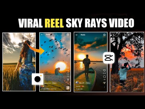 Sunlight rays effect video editing || prequel app rays effect || sky colour change