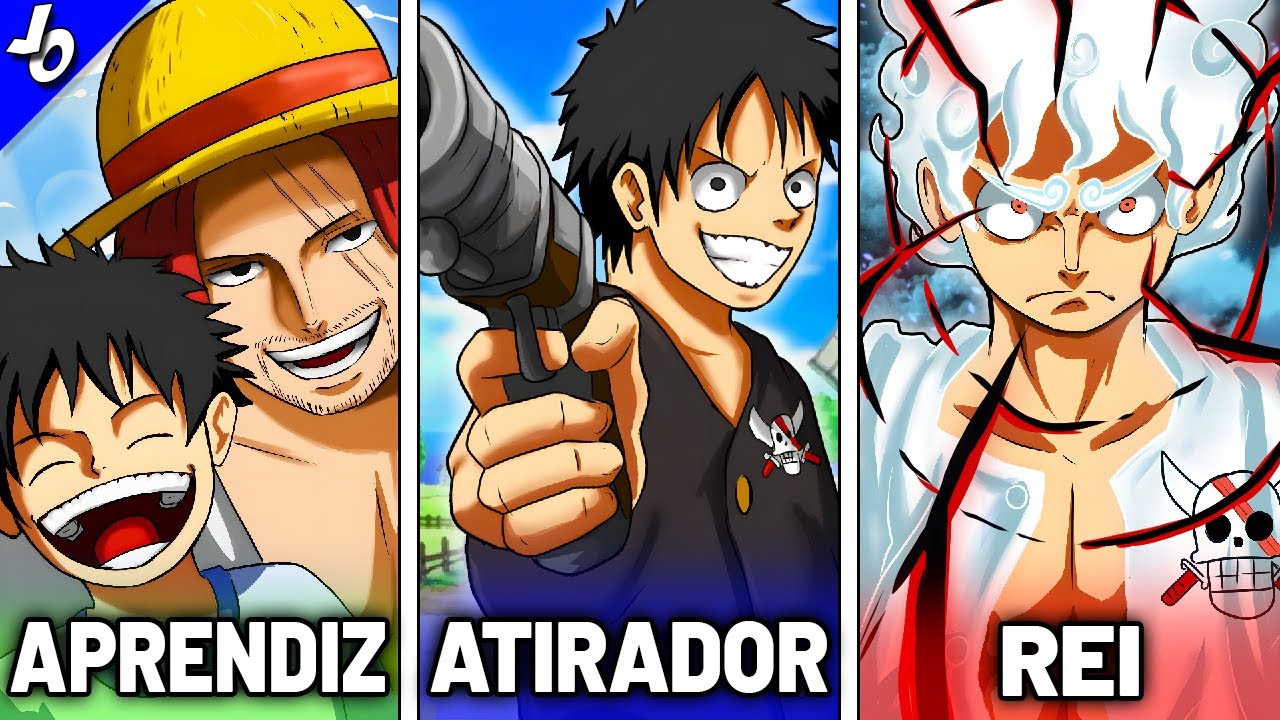 Assim seriam os personagens de One Piece se estivessem em um mundo