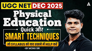 UGC NET Physical Education Syllabus 2025 | UGC NET Physical Education Paper 2 By Monu Sir