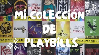 MI COLECCIÓN DE PLAYBILLS!! P.1