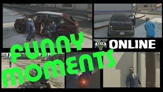 GTA 5 ONLINE FUNNY MOMENTS - Flying Bike, Tutorial Rage, Failed Robberies, BMX Repo