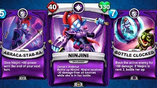 Ninjini Gameplay Skylanders Battlecast
