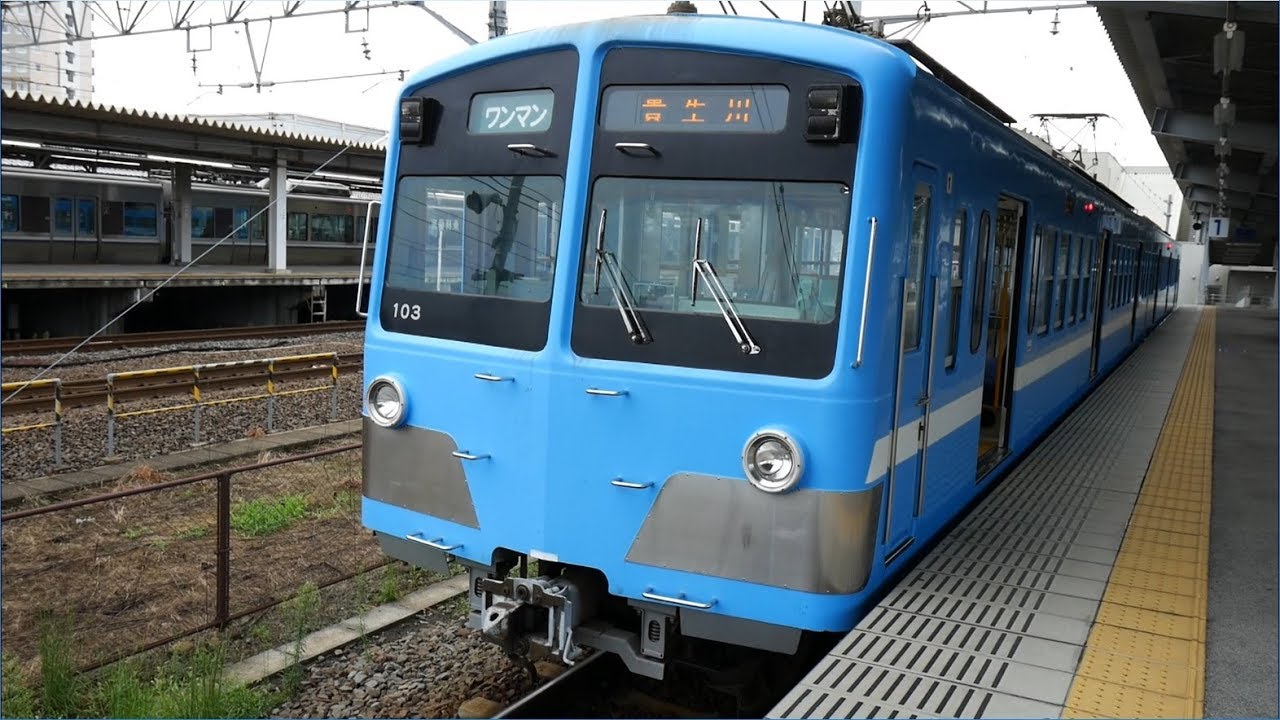 近江鉄道 本線 （100系運行） 超広角車窓 進行左側 米原～貴生川