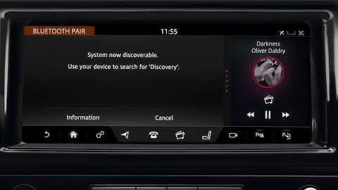 Discovery 17MY - InControl Touch Pro: Bluetooth Phone Pairing