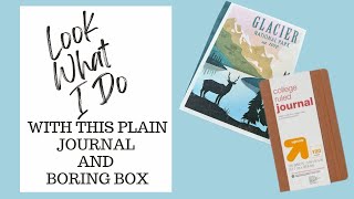 DIY Travel Journal and Keepsake Box