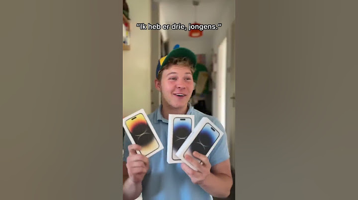 Max koopt 3 IPhones?! 😳 Wat voor telefoon heb jij? 📱