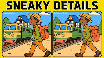 Spot the Difference Challenge for Smart Thinking (A Bit Tricky)