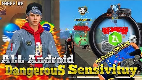100% WORKING🔥 !! Free Fire: ALL Android Dangerous Sensitivity For Settings ALL Device Working (2025)