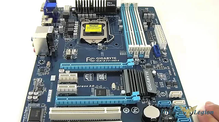 Revisão e Desempacotamento do Gigabyte Z77-HD4: Máximo Desempenho!