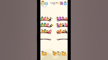 bird sort colour level - 10