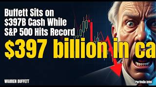Buffett Sits on $397B Cash While S&P 500 Hits Record High