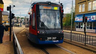 CityLink Stagecoach Sheffield Tram-Train 207 From Meadowhall To Middlewood