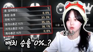 ''특별시즌 배치 승률0%'' [서든어택 랭크전]