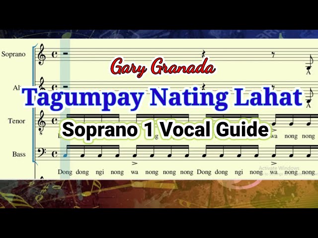 TAGUMPAY NATING LAHAT_Soprano 1 Vocal Guide class=