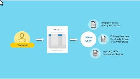 Upload B2B Invoices using GST Offline Utility | Use of Excel Templates in GST Offline Utility |