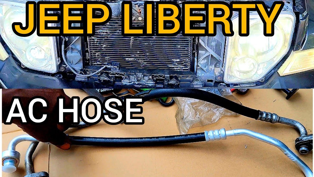 Ac discharge hose for 2008 jeep liberty YouTube