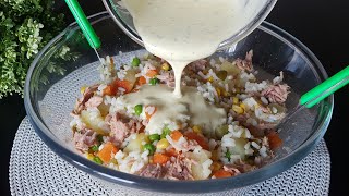 Bu Pirinç Salatasını Yemekten Asla Bıkmam