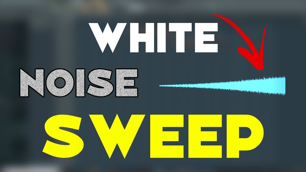 How To Make White Noise Sweep in FL Studio