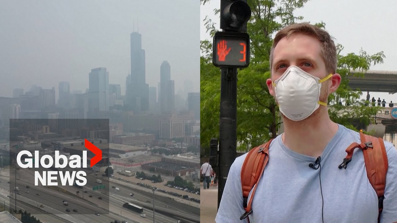 Canada wildfires trigger air quality warnings in US as smoke reaches ...