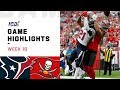 Texans vs. Buccaneers Week 16 Highlights | NFL 2019