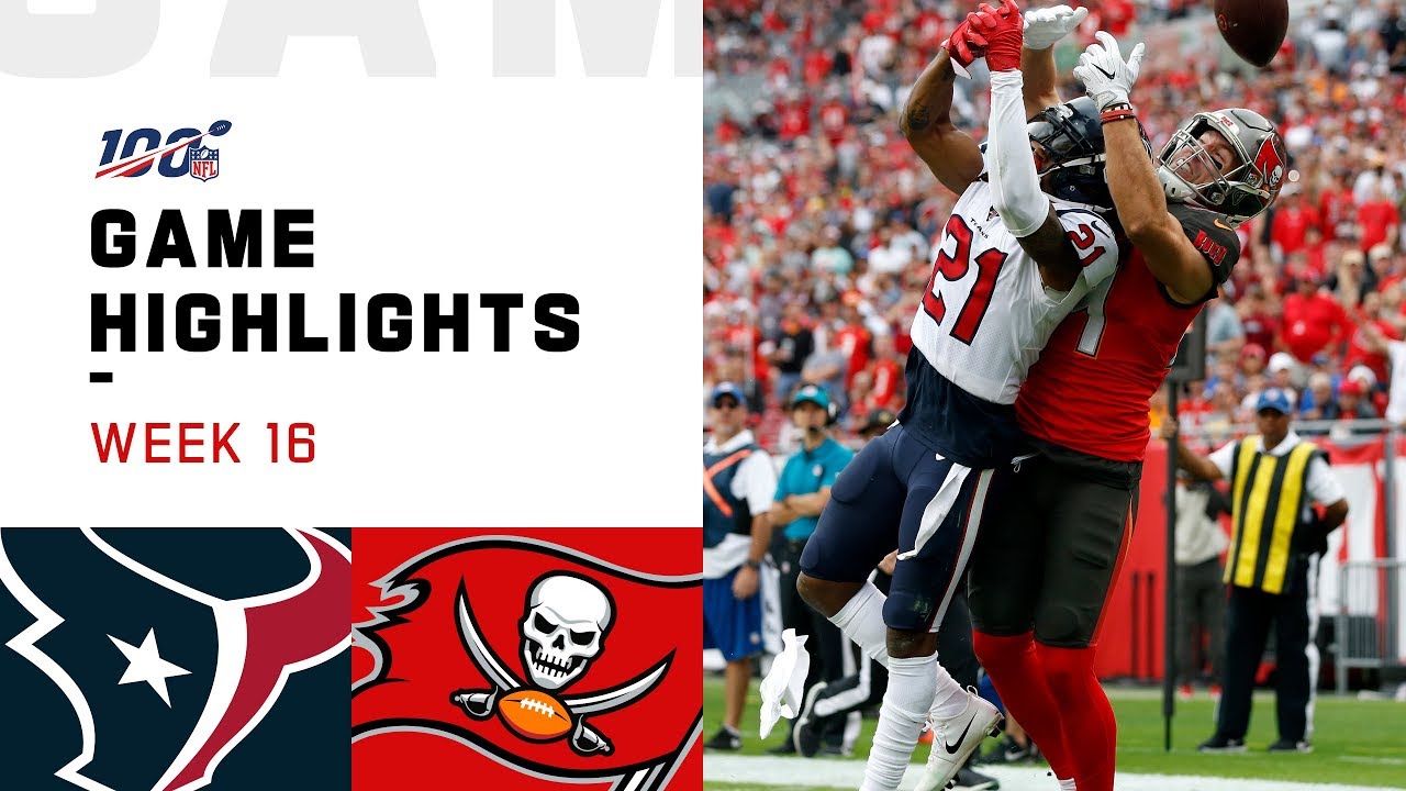 Texans vs. Buccaneers Week 16 Highlights | NFL 2019